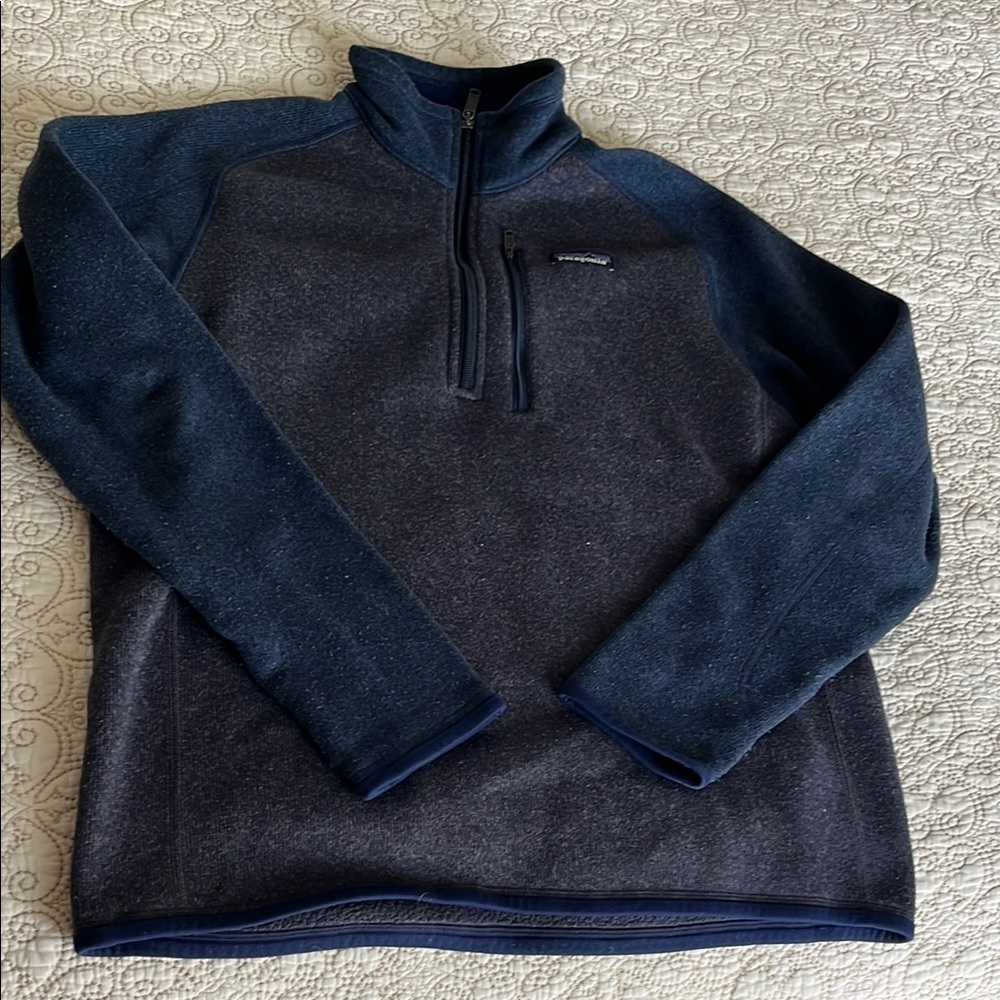 Patagonia Men's Better Sweater Gray/Blue